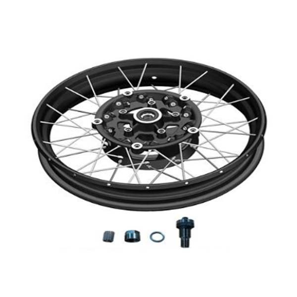 ZT310-T black front vacuum spoke wheel (3.0x17- 11.5)