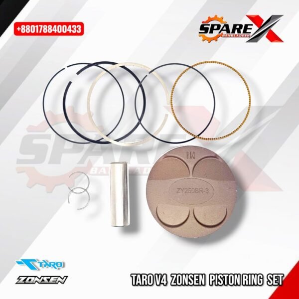 PISTON RING TARO GP V4 ZONSEN