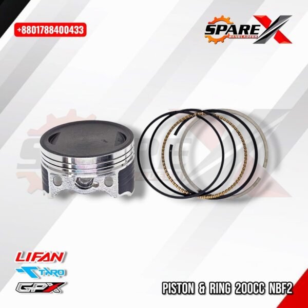PISTON RING 165cc 200cc LIFAN GPXDEMON TAROGP